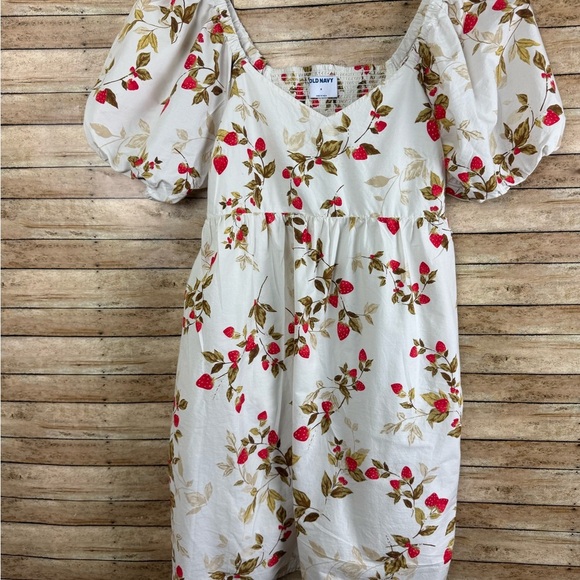 Super cute strawberry cottagecore dress small - Picture 3 of 8